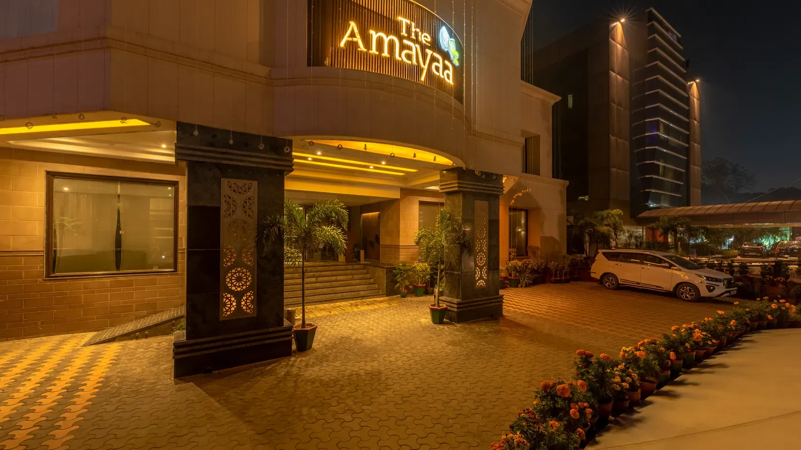 Elegant hotel interior and hospitality